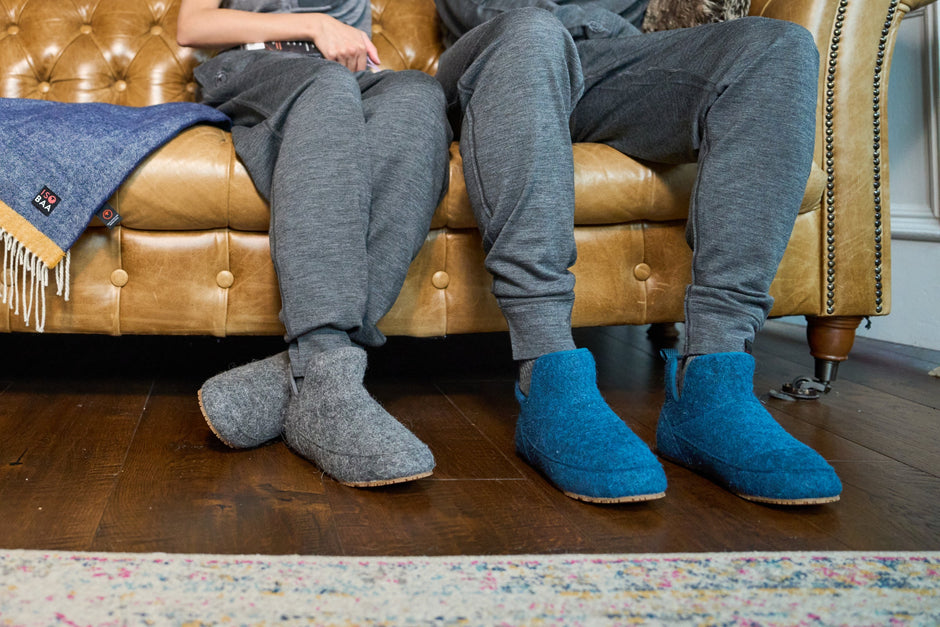 Merino Blend Slipper Boots