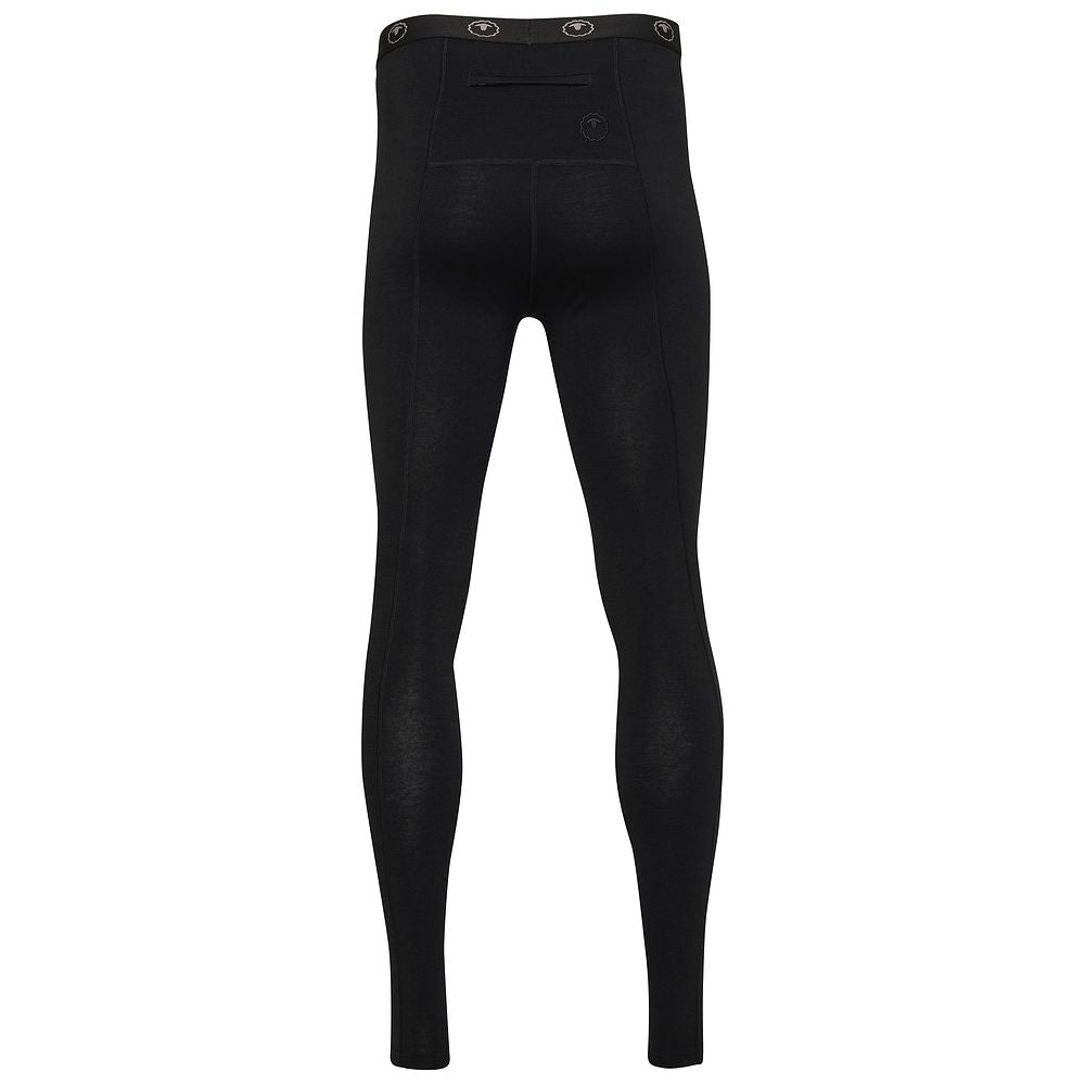 Isobaa | Mens 260 Merino Active Tights (Black) | Gear up for cold weather with the Men's 260 Merino Active Tights, designed to keep you warm, dry, and comfortable during your most demanding activities