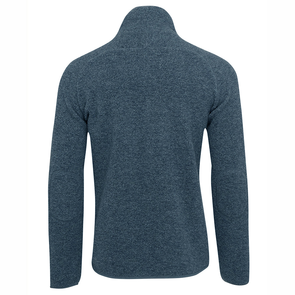 Isobaa | Mens 420 Merino Blend Borg Fleece (Ocean) | Made from superfine 260gm loop back Merino, this mid-weight sweatshirt is ideal for throwing on after a run or just relaxing in at the weekend, a true wardrobe staple