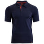 Mens Merino 180 Short Sleeve Polo Shirt (Navy)