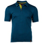 Mens Merino 180 Short Sleeve Polo Shirt (Petrol)
