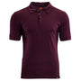 Mens Merino 180 Short Sleeve Polo Shirt (Plain Wine)