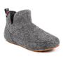 Merino Blend Slipper Boots (Charcoal)