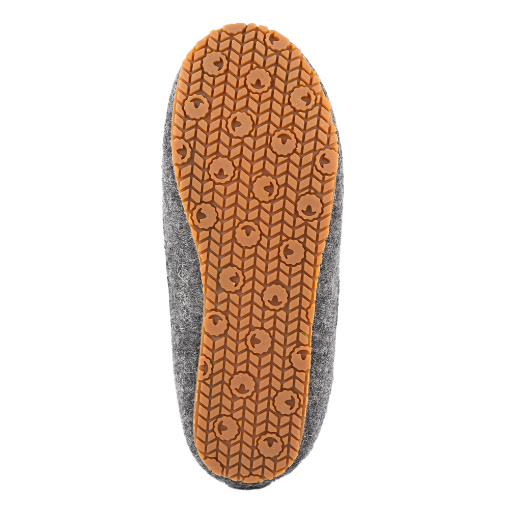 Isobaa | Merino Blend Slipper Boots (Charcoal) | Relax in comfort in an optimal blend of merino & polyester, offering both cosy warmth and lasting durability.