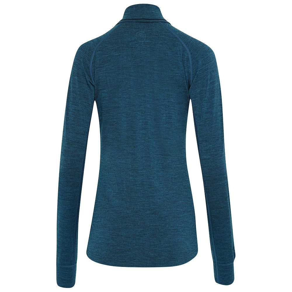 Isobaa | Womens 160 Merino Active Roll Neck (Petrol) | Embrace the chill in style with our Women's 160 Merino Active Roll Neck, crafted from 160g 18.5 micron superfine merino wool