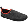 Merino Blend Travel Slippers (Black Melange)