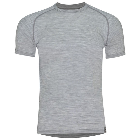 Isobaa | Mens IsoSoft 180 Short Sleeve Crew (Cloud) | Performance-driven Merino short-sleeved top.