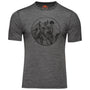 Mens Merino 150 Mountains Tee (Smoke)