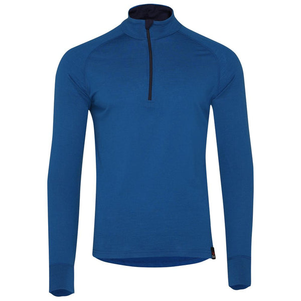 Mens Merino 200 Long Sleeve Zip Neck | Isobaa