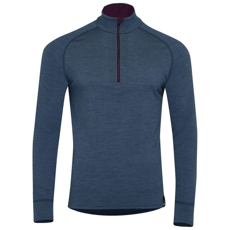 Mens Merino 200 Long Sleeve Zip Neck | Isobaa