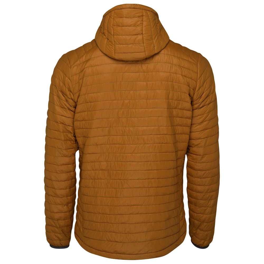 Mens Merino Wool Insulated Jacket Mustard Smoke Isobaa