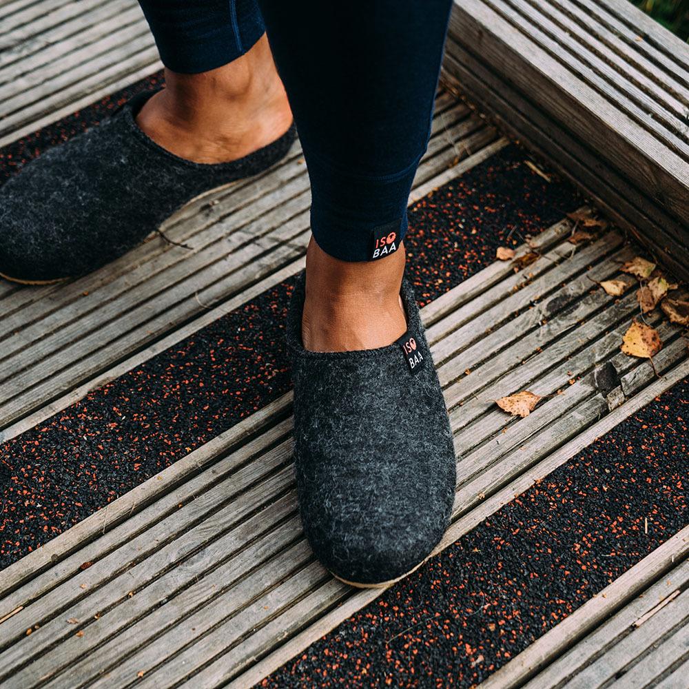 Mens discount merino slippers