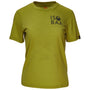 Womens Merino 150 Logo Tee (Lime)