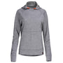 Womens Merino 260 Lounge Hoodie (Charcoal/Orange)