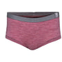 Womens Merino Blend 160 Hipster Knickers (Blush Melange)