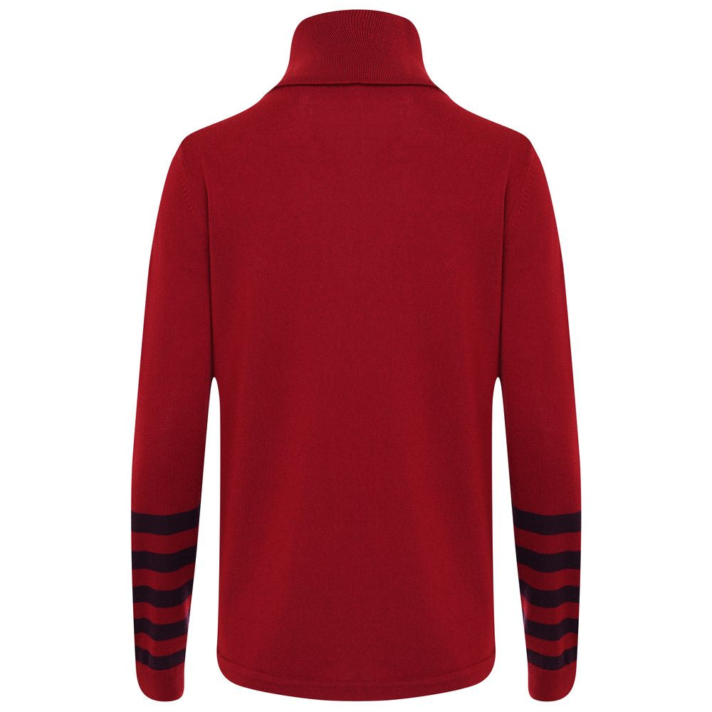 Polo neck cardigan best sale