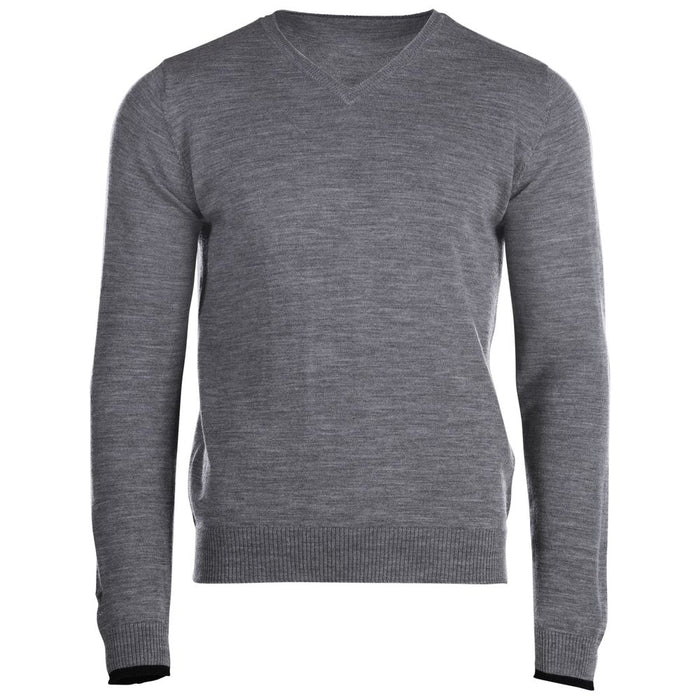 Mens Merino V Neck Sweater Isobaa 0074