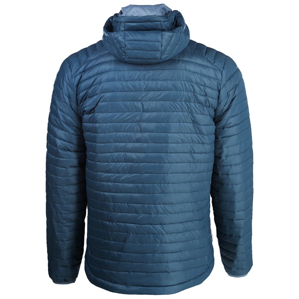 Mens Merino Wool Insulated Jacket Petrol Sky