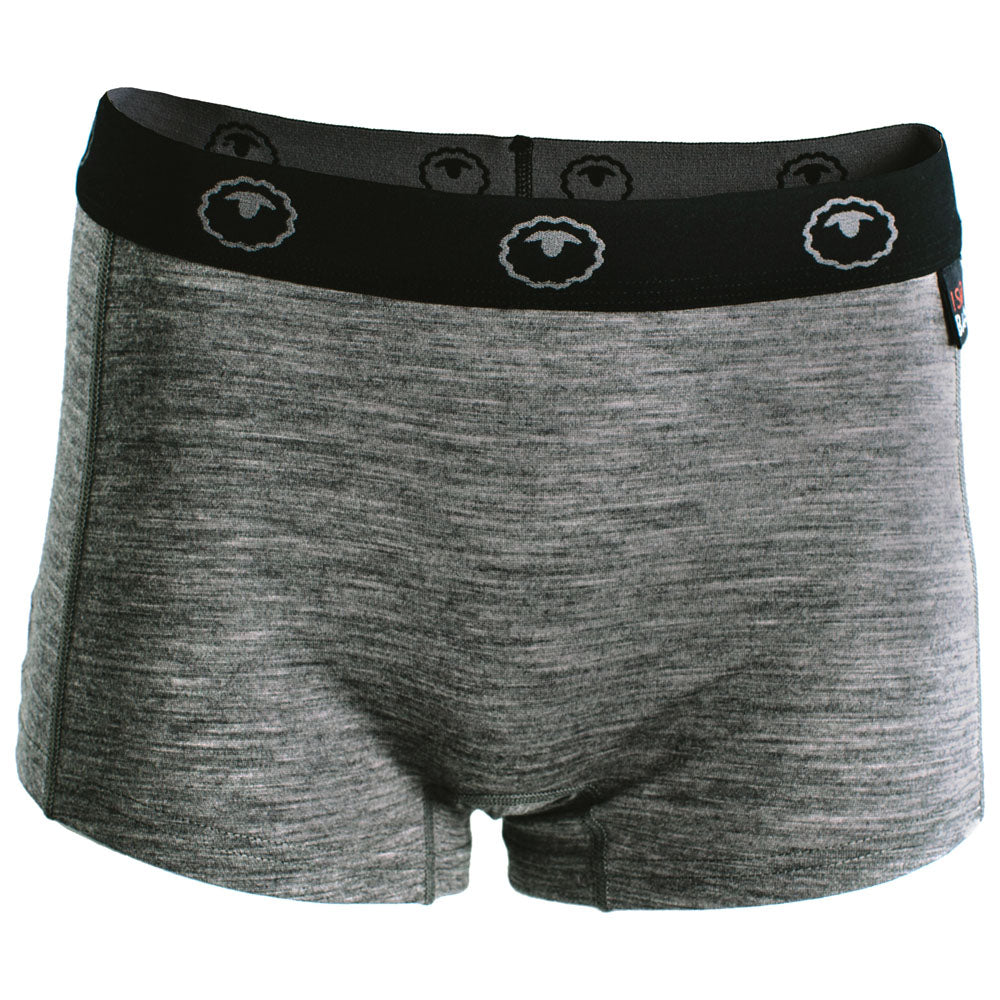 Boxer Shorts Briefs 100% Merino Wool Womens Underwear Panties Womens  Boyshorts Organic Clothing 160gsm Black -  Norway